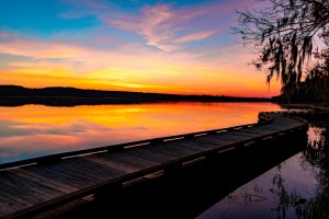 Savannah River Sunrise at River Island in Columbia County GA 2558